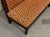 Brown Bistro Bench in Upholstery and Fabric, 1930s For Sale - Image 8 of 14