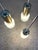 A hanging lamp is for sale *Cascade lamp *3-armed *probably from Sische or Leclair & Schäfer *from Germany in the 1970s...