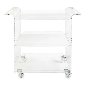 Acrylic Bar Cart