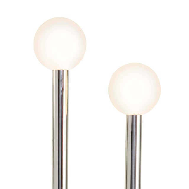 Not Yet Made - Made To Order Regina Andrew Happy Steel Floor Lamp, Polished Nickel For Sale - Image 5 of 7