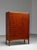 Carl-Axel Acking Cabinet Produced by Nordiska Kompaniet, Sweden, 1950's Rare mid-century Scandinavian cabinet with graphic...