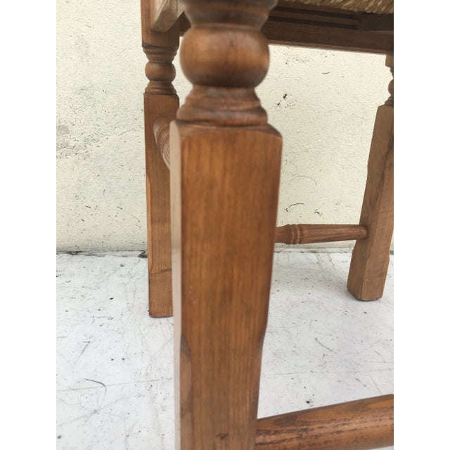 Straw Stool, Germany, 1980s For Sale - Image 8 of 18