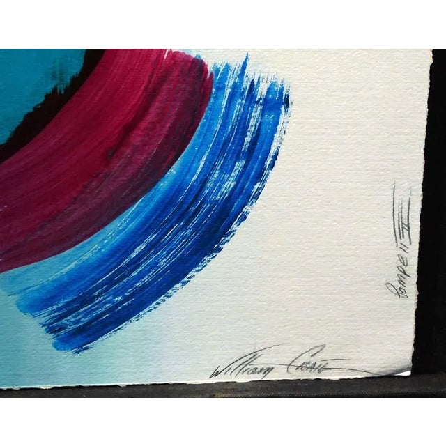 Abstract William Craig Original Abstract Acrylic Painting "Pompell II" For Sale - Image 3 of 5