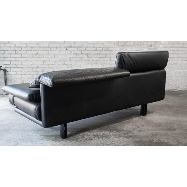 1980s Postmodern Leather Alanda Sofa by Paolo Piva for B&b Italia For Sale - Image 13 of 15