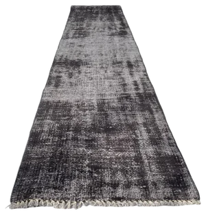 Vintage Turkish Distressed Rug in Wool, 1970s