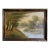 Late 19th Century Primitive Landscape Painting - Unknown Artist For Sale