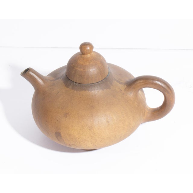 1950s 1951 Jørgen Møller-Petersen Denmark Teapot For Sale - Image 5 of 8