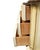 Stanley Furniture Solid Pecan Antiqued Yellow Cream Painted Mediterranean 73" Triple Door Dresser 4723-05 For Sale - Image 9 of 15