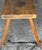 Industrial 8' Rustic American Chestnut Trestle Work (Console) Table Deep Patina For Sale - Image 3 of 6