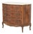 Louis XV Style Walnut Parquetry Commode For Sale