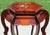 Shell Vintage Chinese Rosewood Hexagonal Plant Stand / Pedestal With Mother-of-Pearl Inlay For Sale - Image 7 of 16