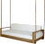 Not Yet Made - Made To Order Southern Komfort 63" Percy Porch Swing, Natural Frame/Canvas Cushions For Sale - Image 5 of 5