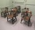 English Oak and Elm Windsor Captain's Chairs, 1880, Set of 6 For Sale - Image 3 of 8