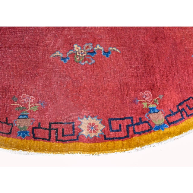 Early 20th Century Chinese Art Deco Rug For Sale In Chicago - Image 6 of 9