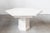 Extendable Dining Table with 5 Lacquered White Chairs by Mario Sabot, 1980s, Set of 6 For Sale - Image 9 of 18