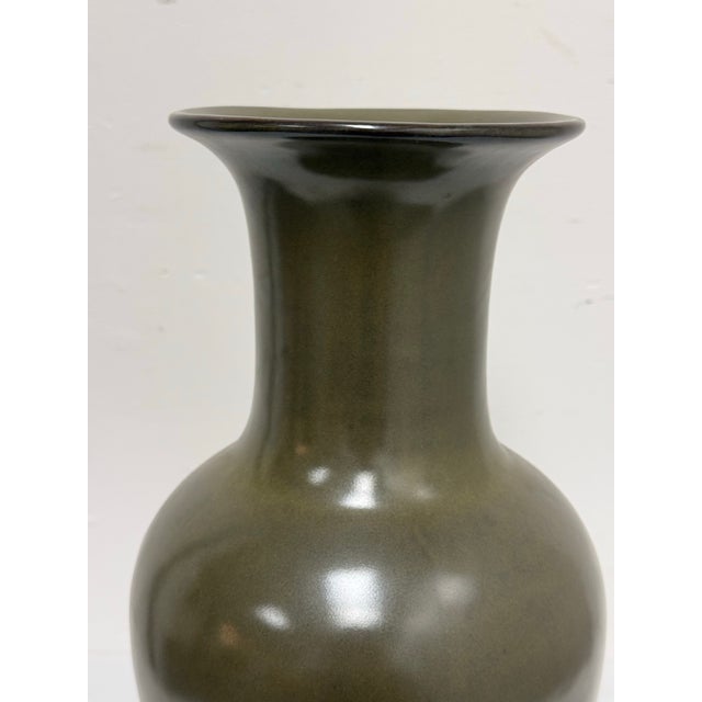 Martino Interiors Tea Dust Glazed Vase For Sale In San Francisco - Image 6 of 12