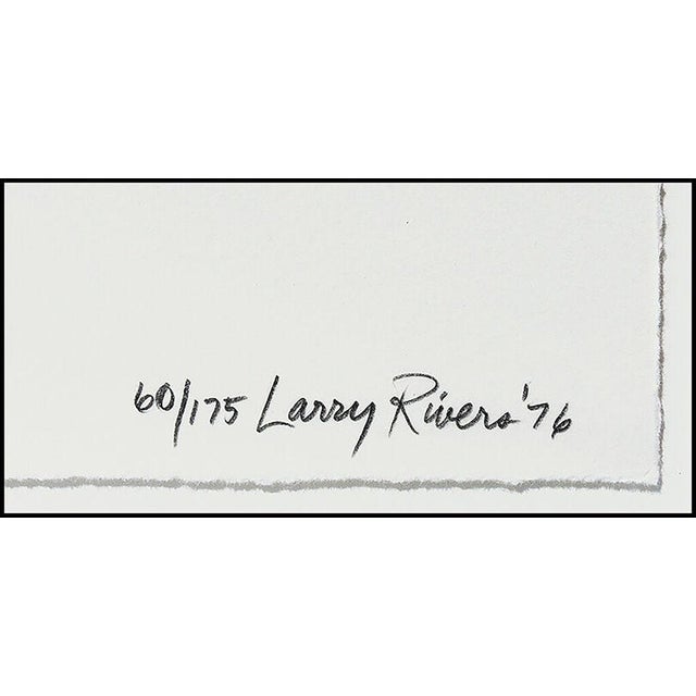 Illustration Mid 20th Century Big B Signs Up, Larry Rivers For Sale - Image 3 of 4