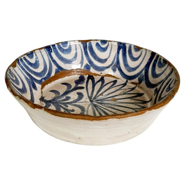 Blue and White Pottery Trinket Tray, 1800s For Sale - Image 13 of 13