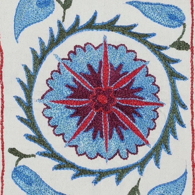 New Hand-Embroidered 100% Cotton Cushion Cover – Authentic Uzbek Textile Art Bring a touch of Central Asian heritage to...