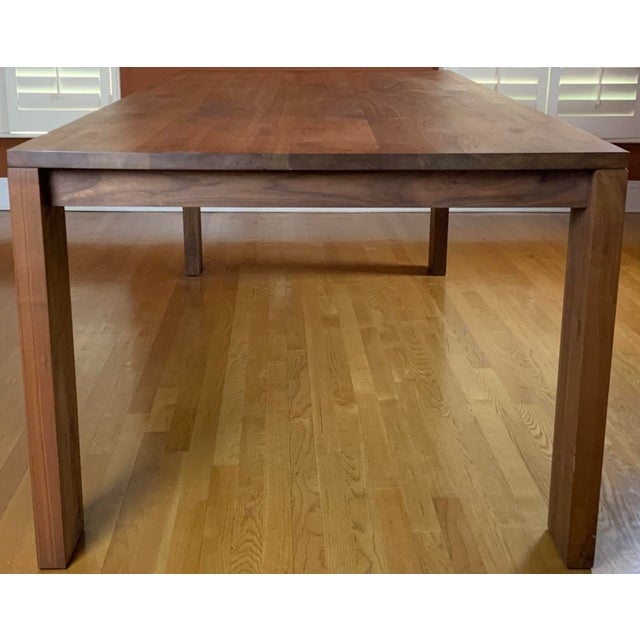 English Crate and Barrel Dining Table Set For Sale - Image 3 of 18
