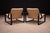 Lobby” armchairs in Metal & Leather, Jorge Zalszupin, 1970s - Lot 325 For Sale In New York - Image 6 of 13