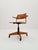 Bauhaus Style Swivel Office Armchair in Wood from Stollgiroflex, 1960s For Sale - Image 3 of 11