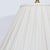 Elegant Oriental Accent Floral Ceramic Table Lamp With Classic Shade For Sale - Image 4 of 6