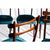 Set of Six Italian Mid-Century Dining Chairs attributed to Vittorio Dassi. Stained Beechwood. Completely reupholstered.