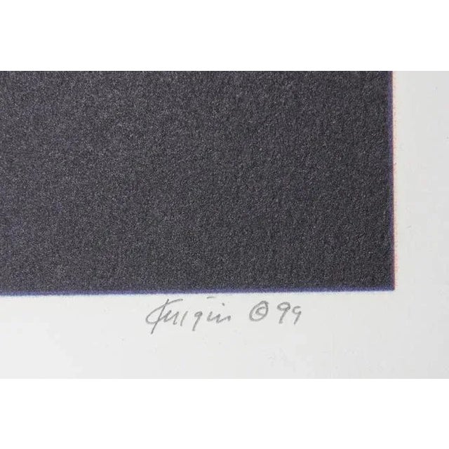 Artist: Michael Knigin, American (1942 - 2011) Title: Lonely Tune Year: 1999 Medium: Lithograph, Signed and Numbered in...