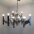 Gaetano Sciolari Sciolari Brass and Chrome 15 Bulb Chandelier For Sale - Image 4 of 11