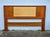 Gorgeous Teak Queen Headboard With Cane Front Accent Panel By Sven Madsen For Falster. Headboard Is Sturdy & In Great...