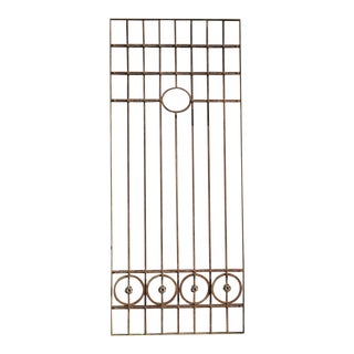 Antique Victorian Iron Gate or Garden Fence For Sale