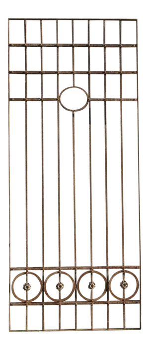 Antique Victorian Iron Gate or Garden Fence