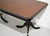 Mid 20th Century Mid Century Black Banded Dining Table With Extensions 95in For Sale - Image 5 of 11