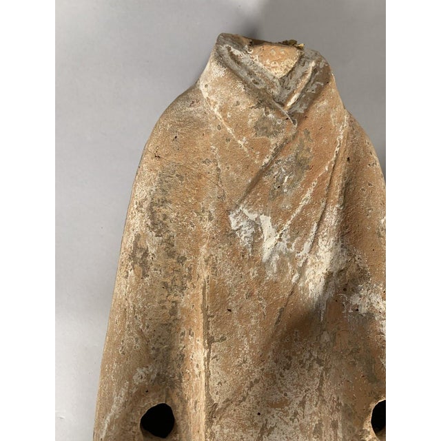15th Century & Earlier Terracotta sculpture of a court lady, Han Dynasty, 206 BC-220 AD, Mingqi, China, archaeology For Sale - Image 5 of 9