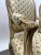 French Louis XV Style Bergère Armchair, Painted Frame, Floral Embroidery, a Pair For Sale - Image 14 of 15