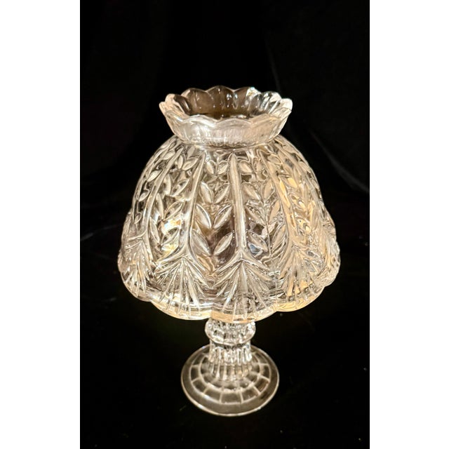 Mid 20th Century Crystal Fairy Lamp For Sale - Image 6 of 9