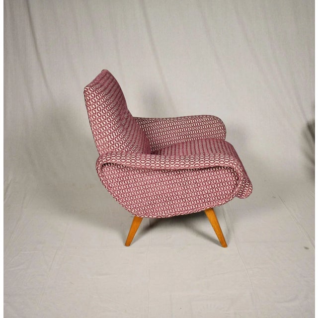 Wood Lady Chair in Style of Marco Zanuso, 1960s For Sale - Image 7 of 13