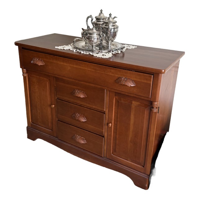Carl Forslund Buffet/Sideboard Cherry Finish For Sale