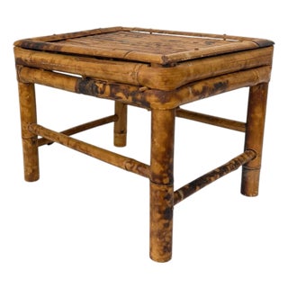 Bamboo Tabletop Plant or Display Stand For Sale