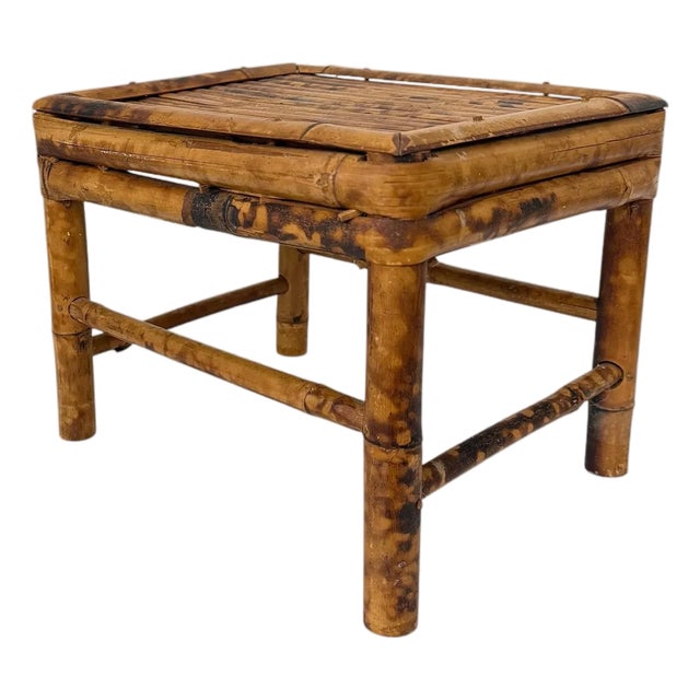 Bamboo Tabletop Plant or Display Stand For Sale