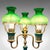 Vintage Three Branch Table Lamp, English, Accent Light, Neoclassical Revival For Sale - Image 9 of 12