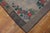 Gray 1930s Gray Floral Folk Art Antique American Hooked Rug 3 X 4'9" Handknotted Wool Carpet For Sale - Image 8 of 11