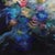 Burst of Creativity - Original Bright Abstract Floral Acrylic Painting on Canvas by Vè Boisvert For Sale - Image 4 of 9