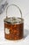 Wonderful Antique English Wood Biscuit Barrel Jar With Lid Silverplate Fittings Porcelain Liner Home Decor For Sale - Image 4 of 11