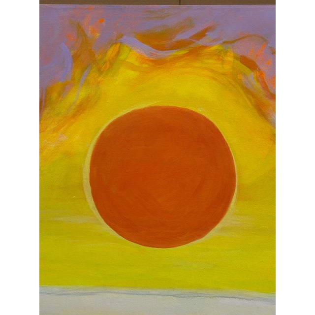 Monumental Painting From Santa Fe Series by Listed Artist Thomas George For Sale - Image 4 of 15