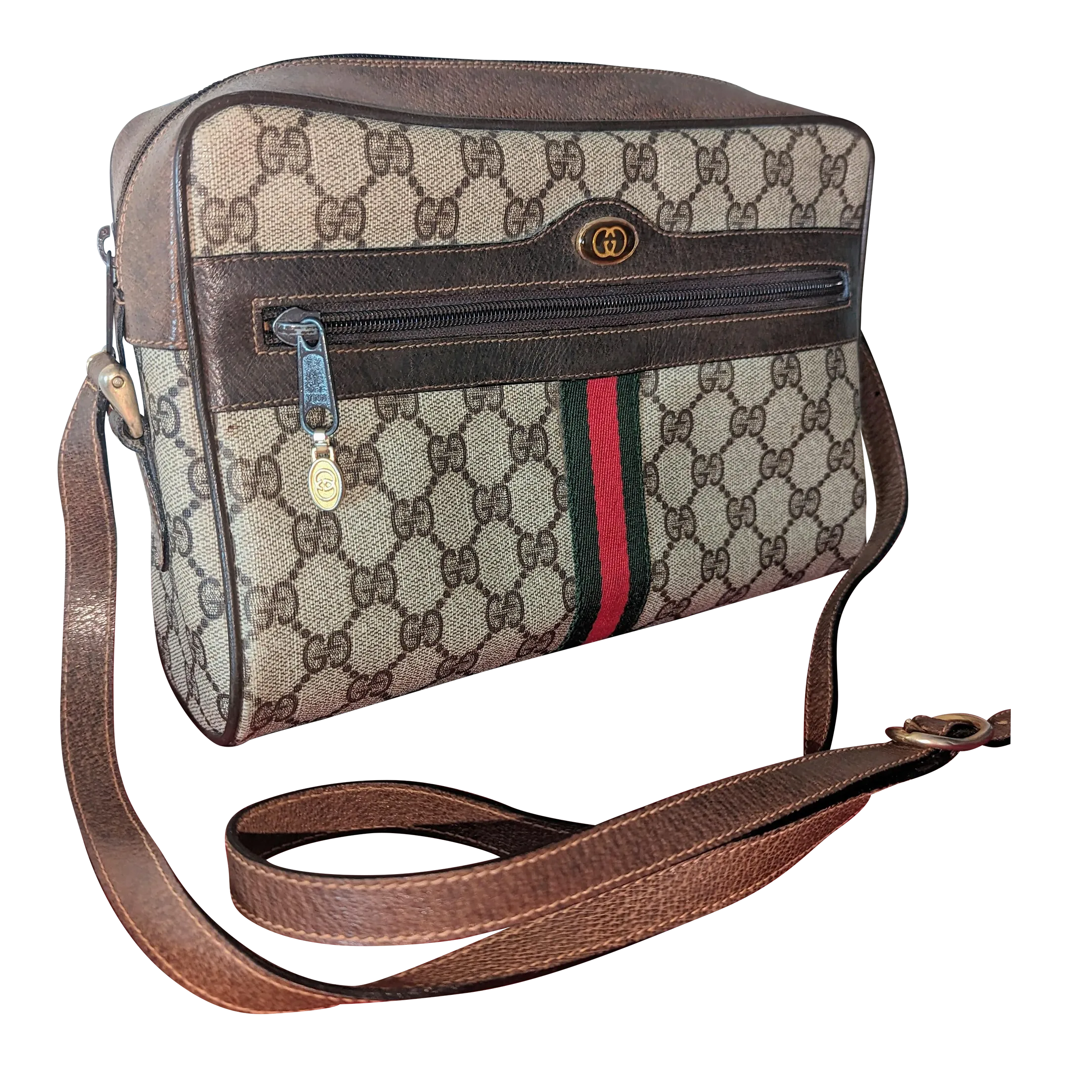 1970s The Original Gucci Ophidia Shoulder Bag