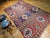 19th Century Caucasian Kazak Kilim, Geometric Pattern, Wool Flatweave, Blue & Green, 7' X 12' For Sale - Image 10 of 18