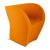 Mid-Century Modern Orange Little Albert Armchair by Ron Arad for Moroso For Sale - Image 3 of 10