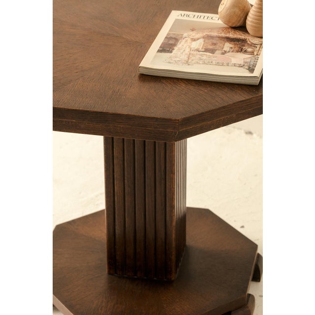 1940s Art Deco Coffee Table, Belgium, 1940s For Sale - Image 5 of 9
